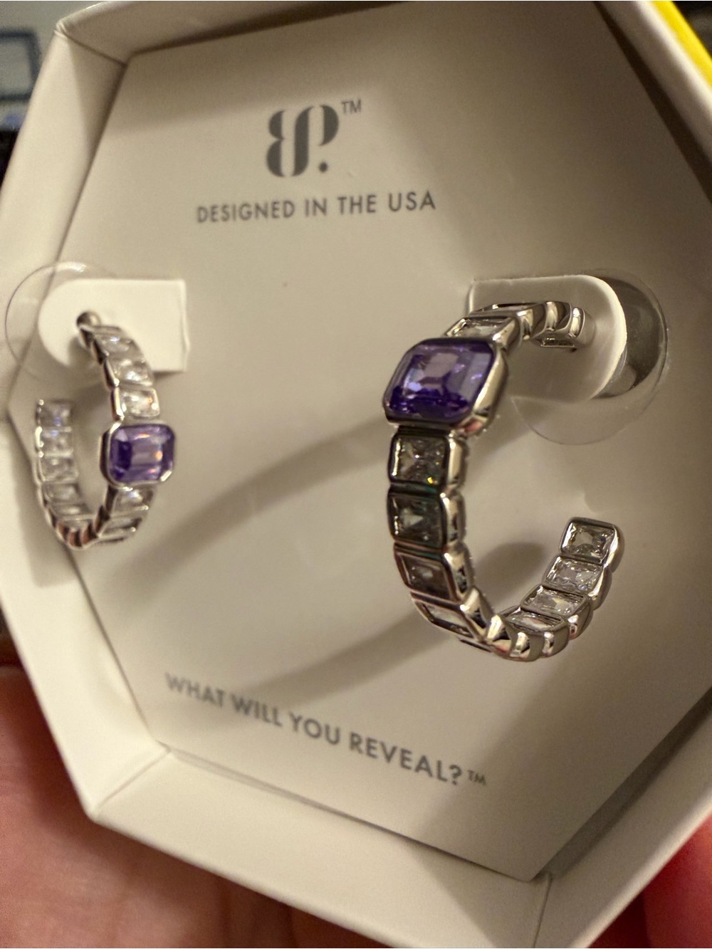 Bomb Party OG Earrings Rhodium